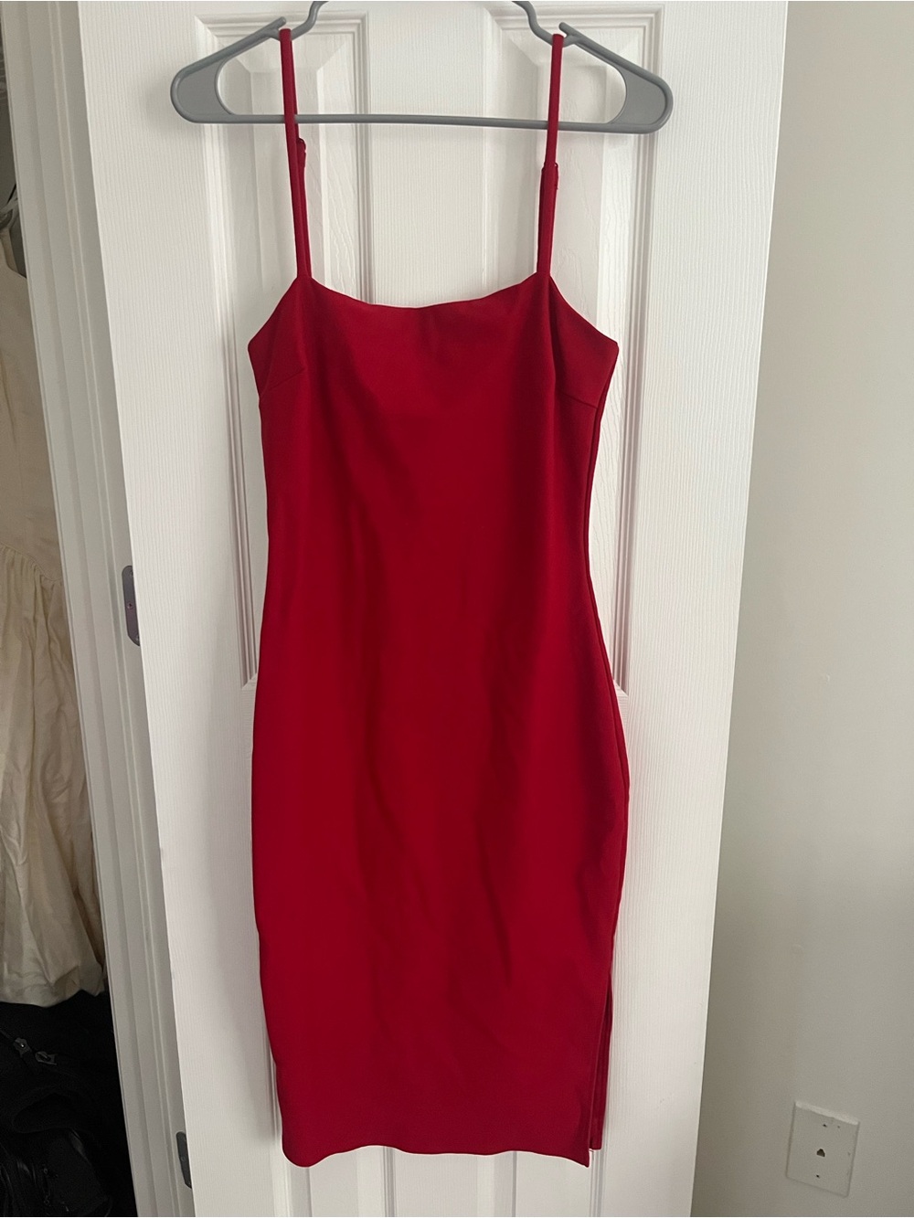 Lulu's Red Spaghetti Strap Dress